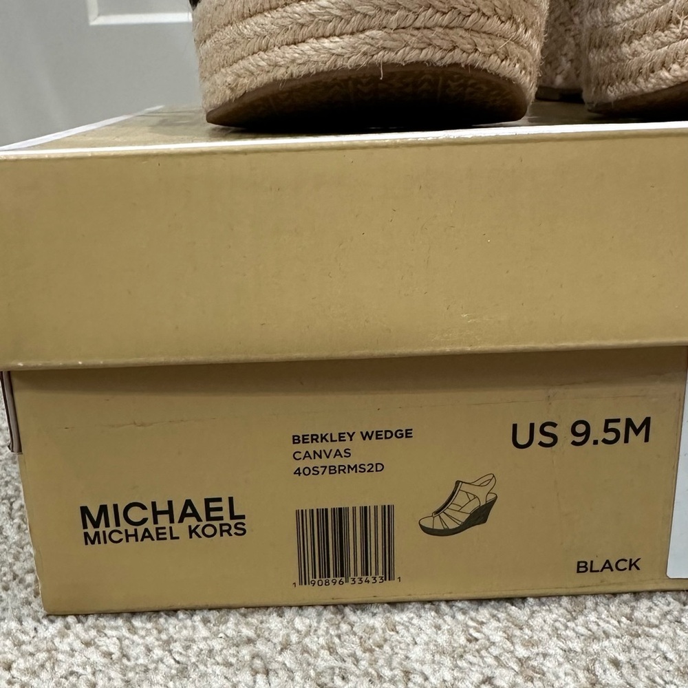 Michael Kors Berkeley Canvas Zipper Espadrille We… - image 3